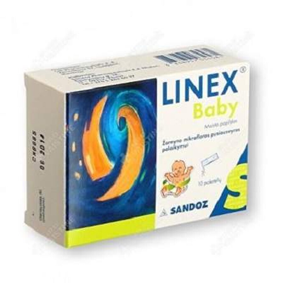 Linex bebé gotas orales, 8 ml, Sandoz