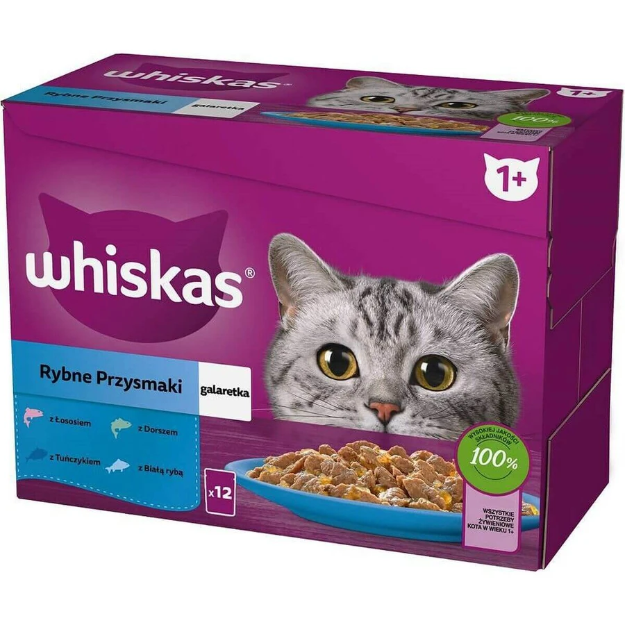 Cibo per gatti Whiskas Salmone Tonno