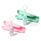 Silicone spoon Various Colours, 1 piece, Babyono