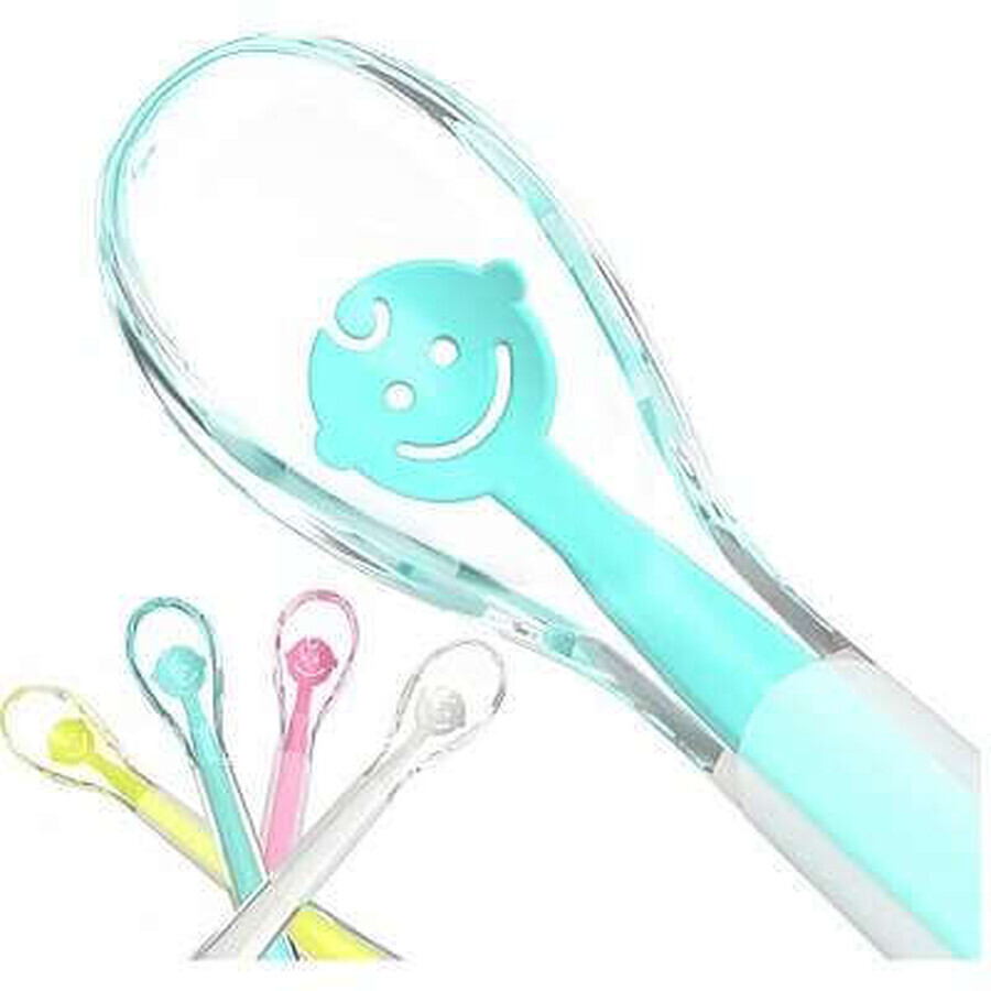 Lingurita Silicon Baby Smile, +6luni, Babyono