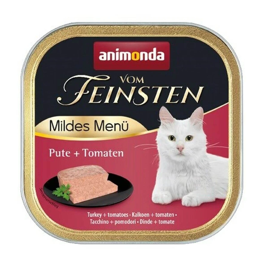Kattenvoer Animonda Vom Feinsten Pauw Tomaat 100 g 100 L