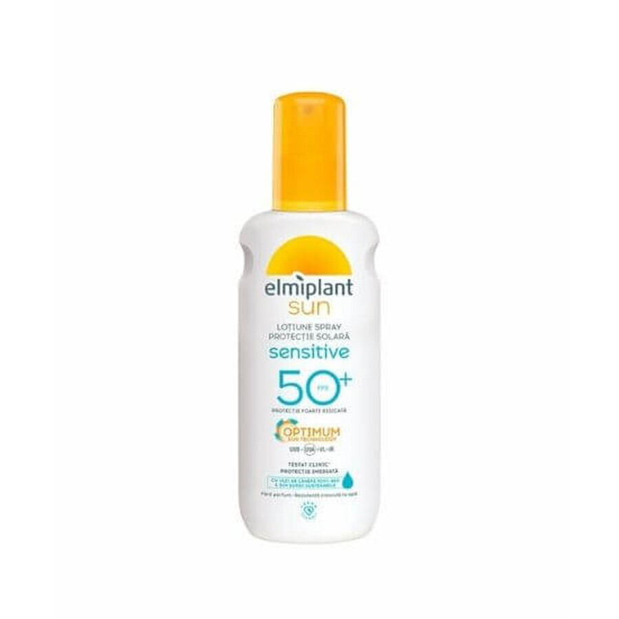 Sensitive Sun Protection Spray Lotion SPF50+, Elmiplant