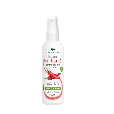 Loción tonificante contra la caída del cabello con pimiento picante, spray, 100 ml, Cosmetic Plant