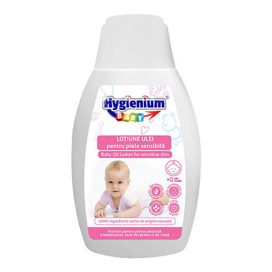 Aceite loción para piel sensible, 300ml, Hygienium Baby