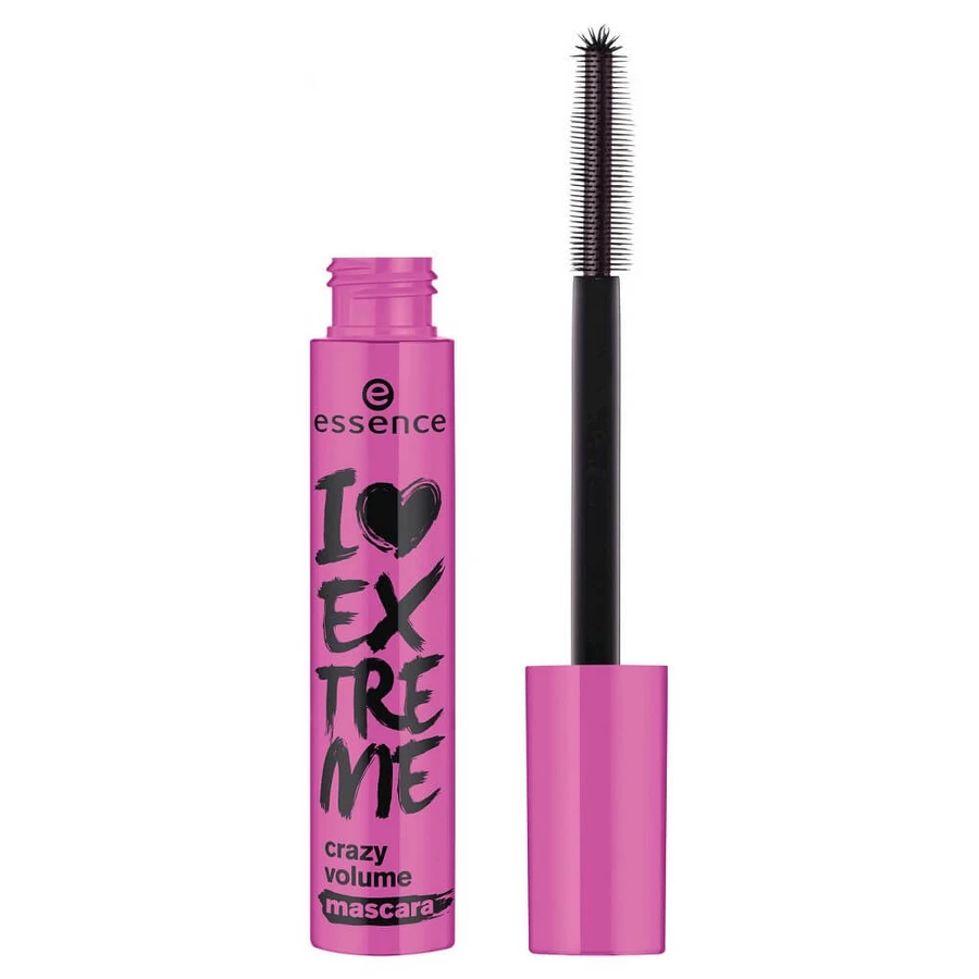 Essence I Love Extreme Crazy Volume Máscara de Pestañas Negro, 12ml