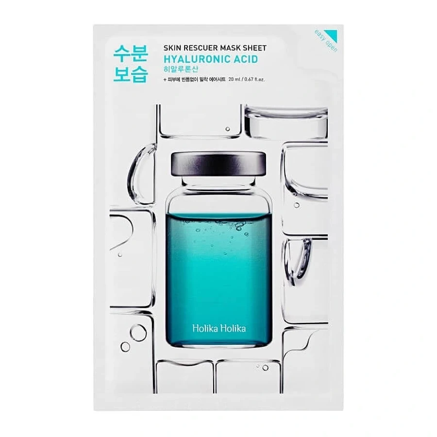 Holika Holika Skin Rescuer Parche Mascarilla Ácido Hialurónico, 20 ml