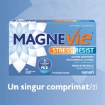 MagneVie Stress Resist avec Ashwaghanda 80 mg + 60 mg de magnésium + 1,4 mg de vitamine B6, système nerveux et résistance au stress, 4x30 comprimés