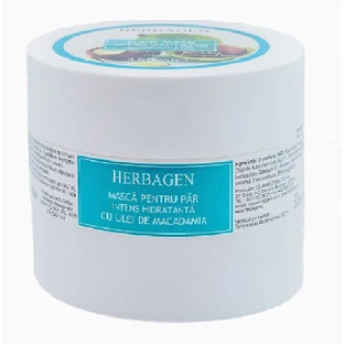 Intensely moisturizing hair mask with macadamia oil, 150 ml, Herbagen