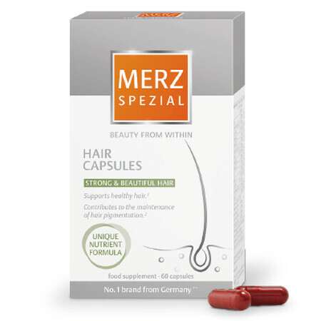 Capsule de păr, 60 capsule, Merz Pharmaceuticals