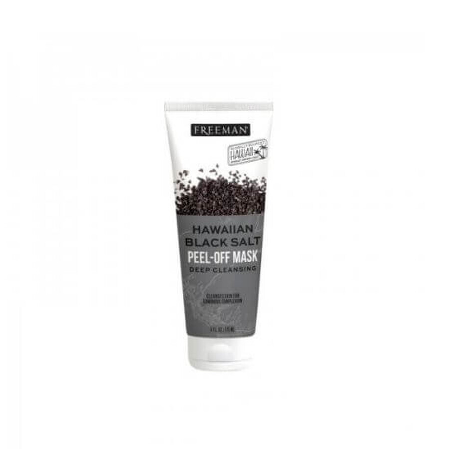 Mascarilla peel off con sal negra hawaiana para una limpieza profunda, 175 ml, Freeman