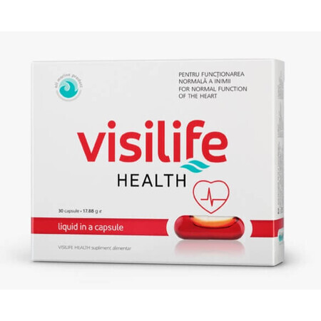 Capsule per il normale funzionamento del cuore, 30 capsule, Visilife Health