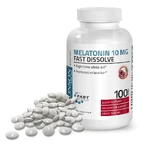 Melatonina 10 mg o smaku wiśniowym, 100 tabletek, Bronson Laboratories: ceny i cechy