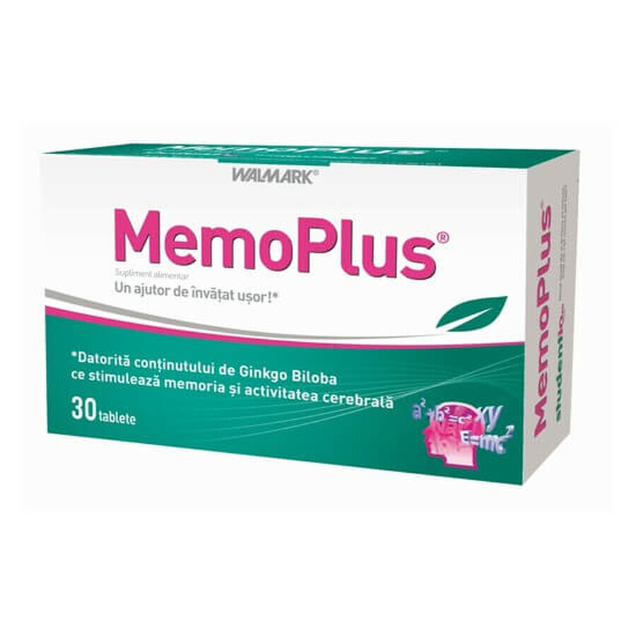 Memo Plus, 30 tabletten, Walmark