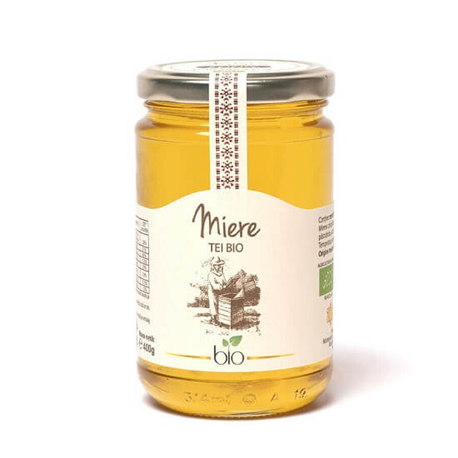 Miel de Tei ecológica, 400 gr, Apisrom