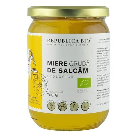 Miele crudo di Acacia Eco, 700 gr, 29929, Republica Bio