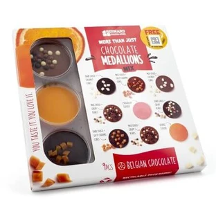 Belgian Chocolate Medallions Medaliony czekoladowe, 105 g, BSSF LTD