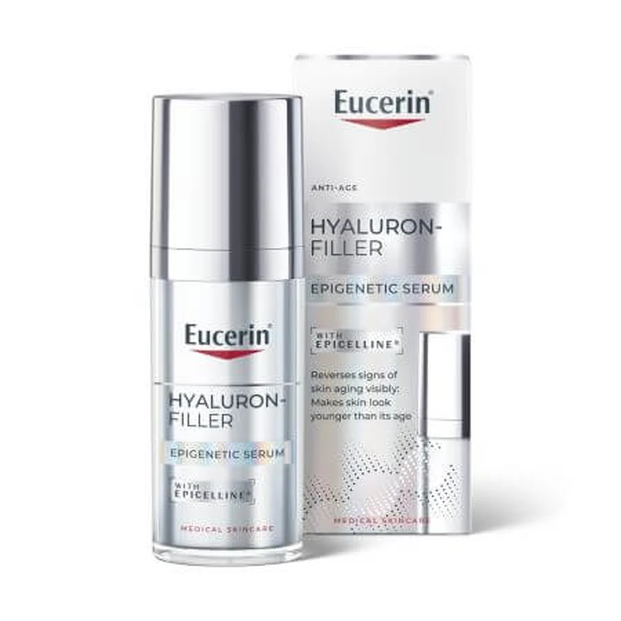 Suero rellenador de hialurón epigenético, 30 ml, Eucerin
