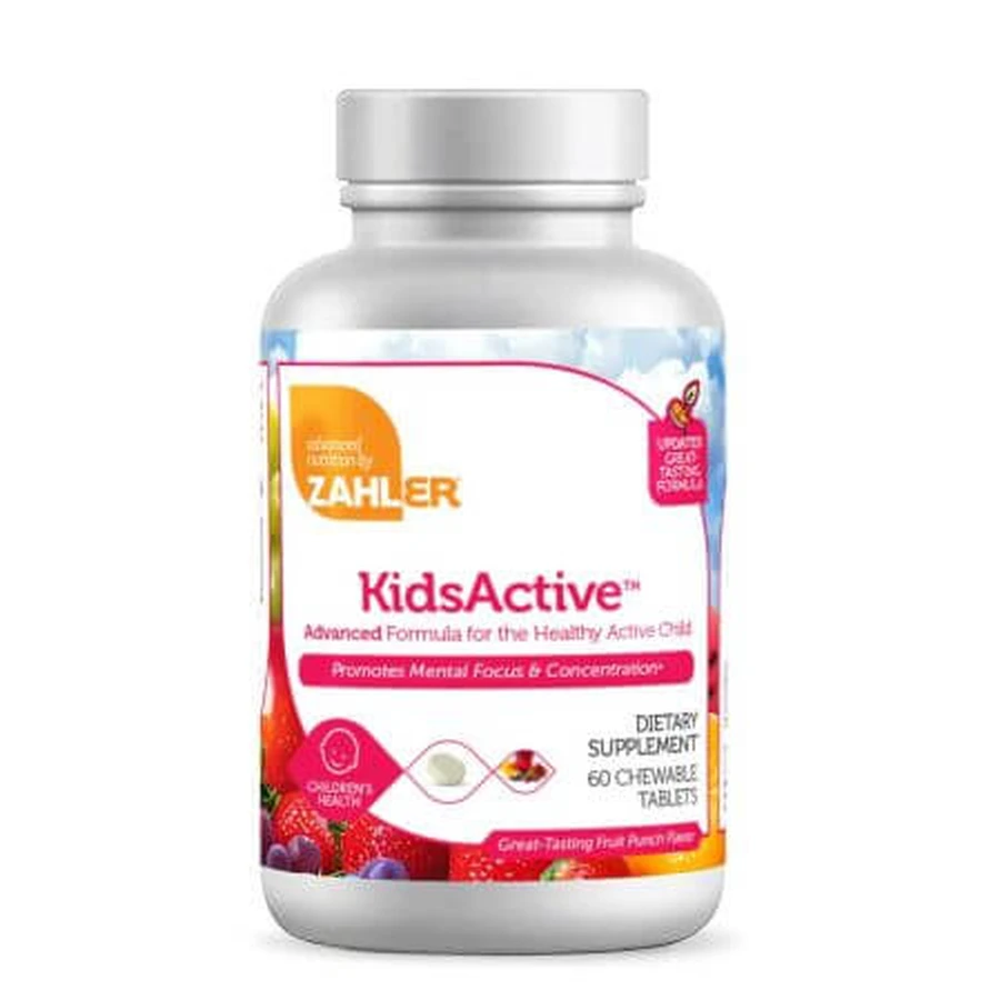 KidsActive Zahler, 60 comprimidos, GNC