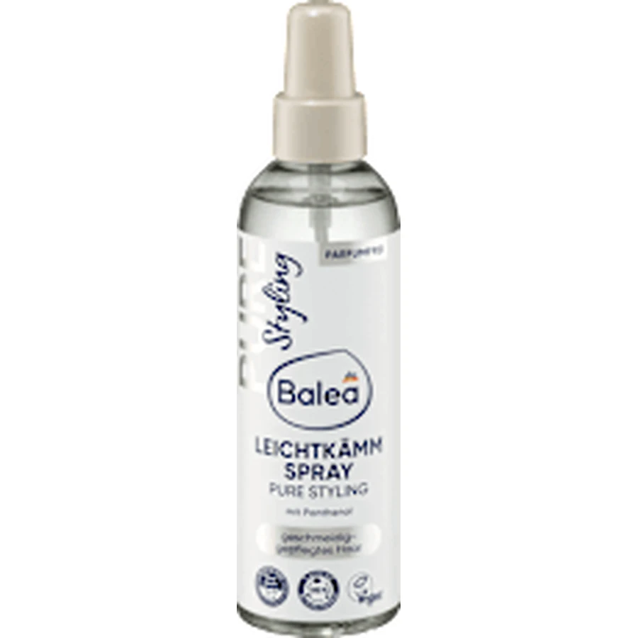 Spray desenredante Balea Pure Styling 200 ml