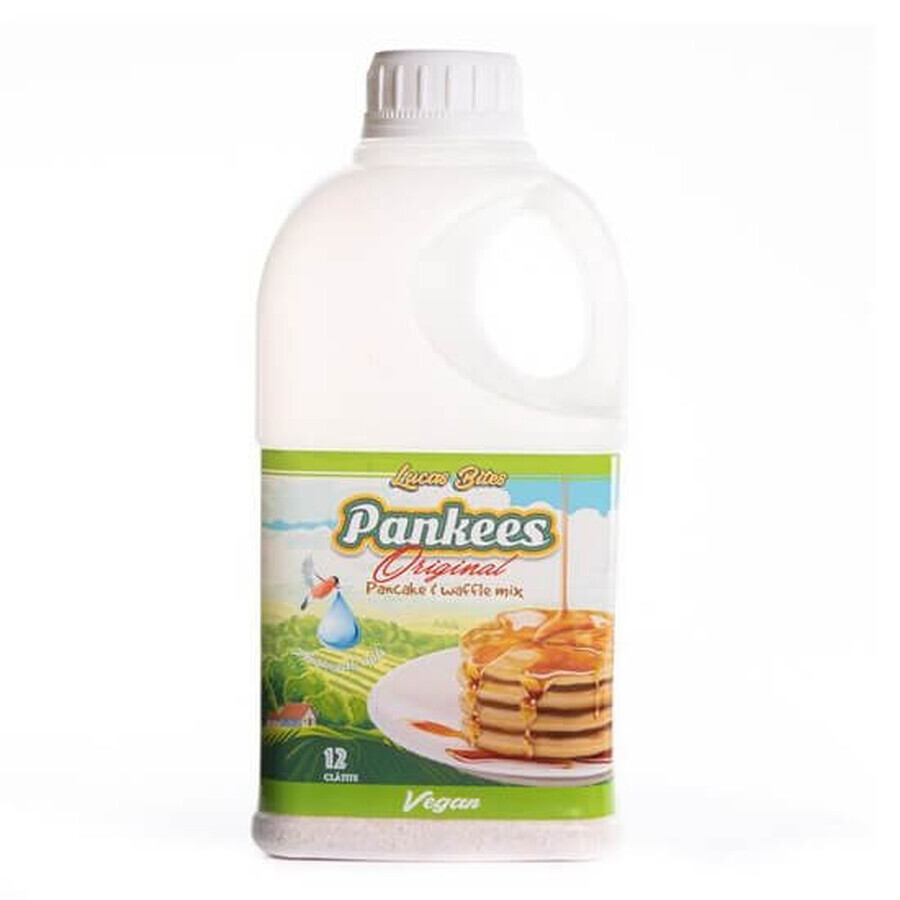 Flour mix for pancakes and waffles Vegan Pankees, 270 gr, Lucas Bites