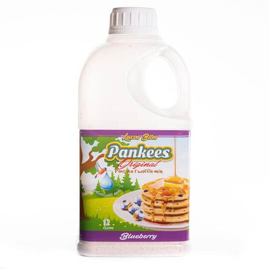 Flour mix for pancakes and waffles Blueberry Pankees, 290 gr, Lucas Bites