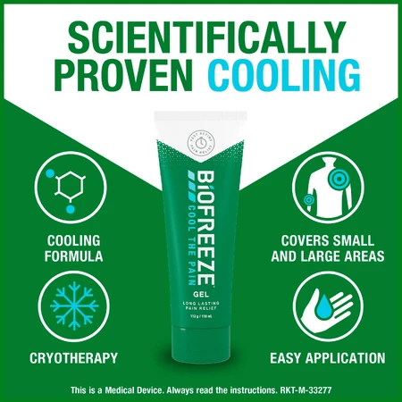 Gel Biofreeze Efecto Frío 118 ml