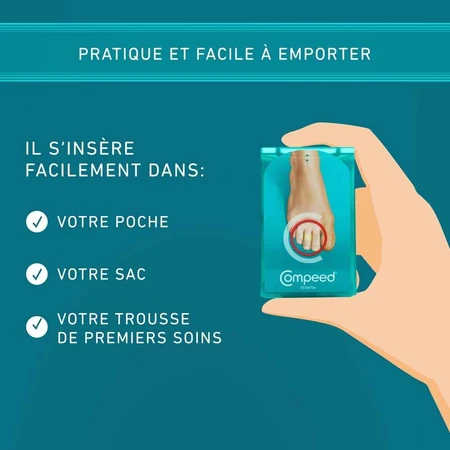 Compeed Pansements Ampoules Aux Orteils X8