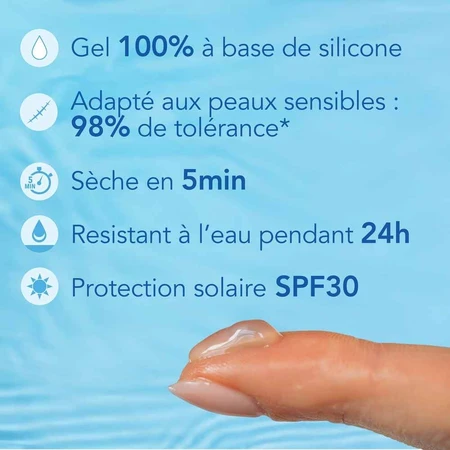 Kelo-cote Gel Cicatrizante Silicona Protección Solar SPF30 15g