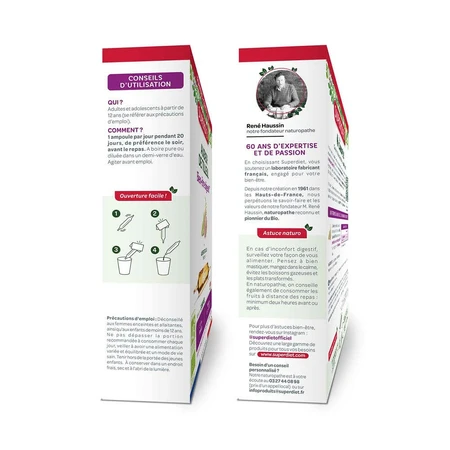 Superdiet Lime Tree Organic Digestion 20 fiolek Digestive Wellness: ceny i cechy