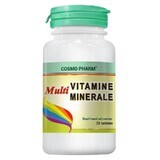 Multivitamínico Multimineral, 30 comprimidos, Cosmopharm