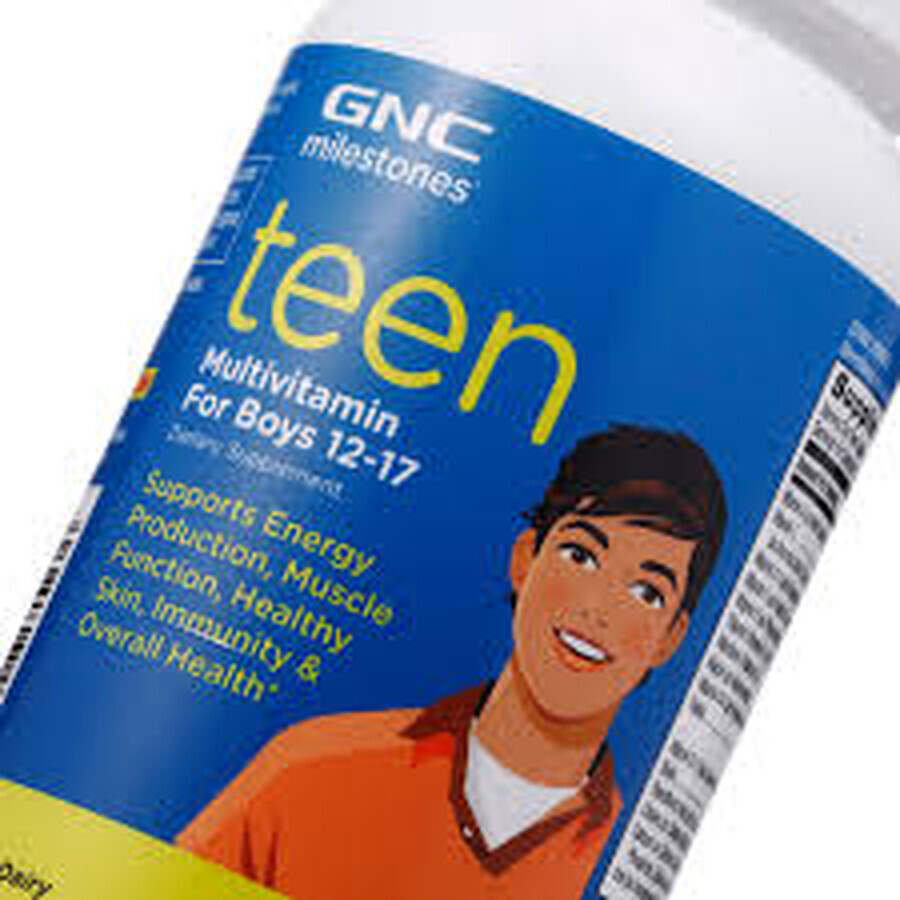 Multivitamine für Jungen 12-17 Jahre, Teen Milestones (200812), 120 Tabletten, GNC