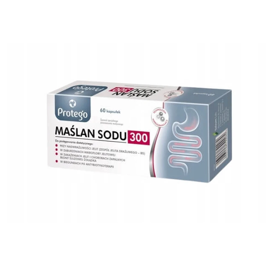 Protego Butirato sódico 300, 60 cápsulas