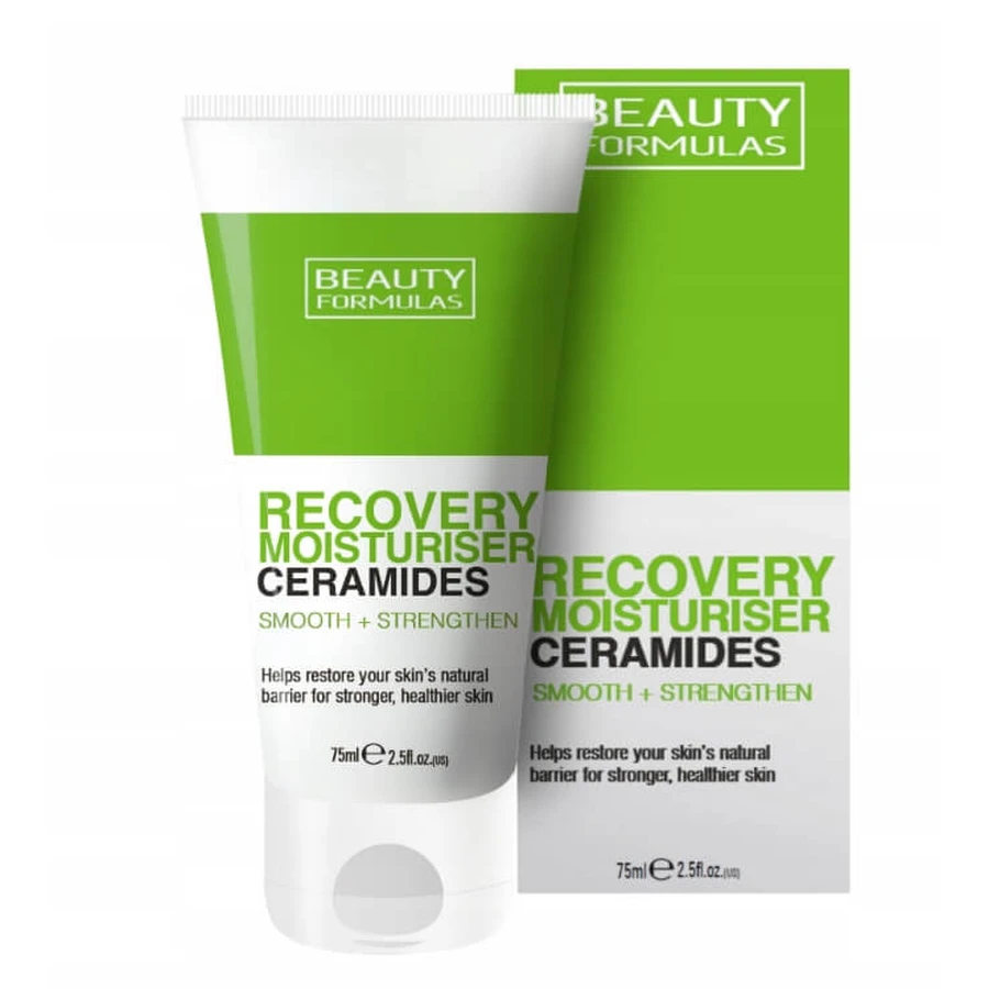 Beauty Formulas Crema idratante rigenerante con ceramidi, 75 ml