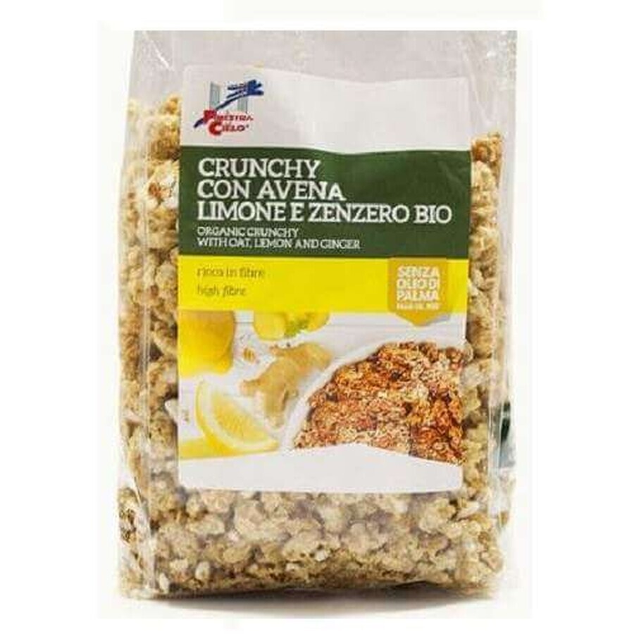 La Finestra Sul Cielo Crunchy Con Avena Limone E Zenzero Bio 375g