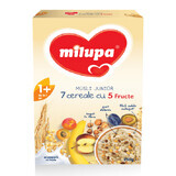 Musli Junior 7 Cereales con 5 Frutas, +12 meses, 250 g, Milupa