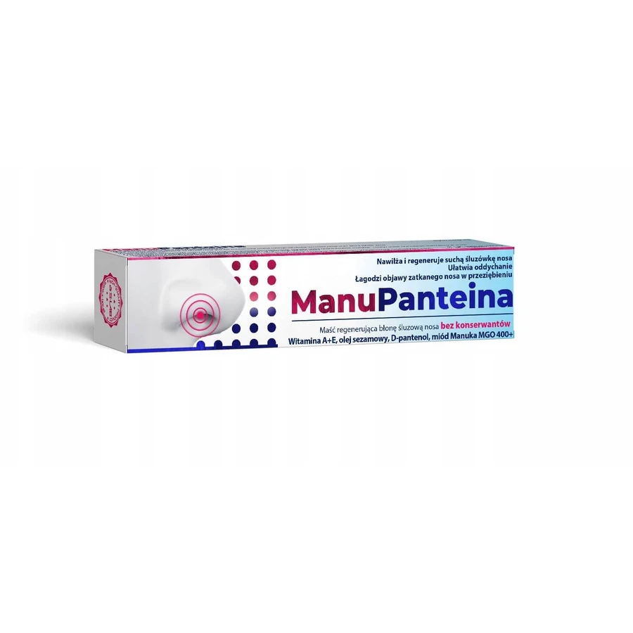 Manupanteina Nasale Regenerationssalbe ohne Konservierungsstoffe, 10 g