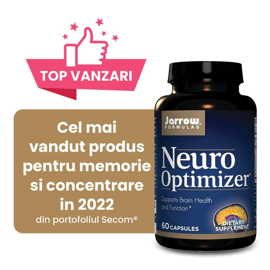 Neuro Optimizer Jarrow Formulas, 60 capsule, Secom