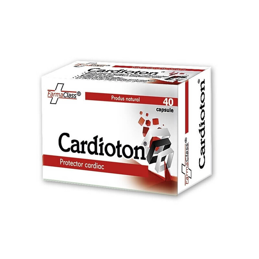 Cardioton, 40 cápsulas, FarmaClass