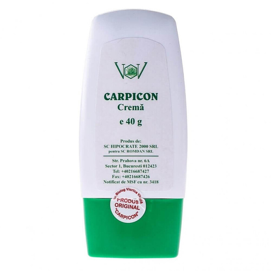 Carpicon crema, 40 g, Romdan