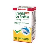 Cartílago de Tiburón Plus 740 mg con Vitamina C, 100 cápsulas, Walmark