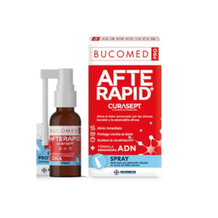 Bucomed Curasept Afterapid 1 Spray 15ml: ceny i cechy