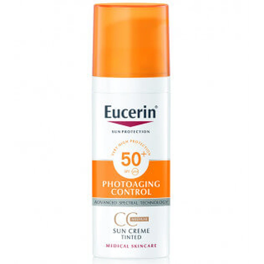 Eucerin Solar Photoaging Control CC Cream Medium Tone SPF50+, 50ml