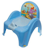 Safari Blue potty chair, Tega Baby