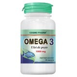 Aceite Omega 3 sobre 1005 mg Natural, 30 cápsulas, Cosmopharm