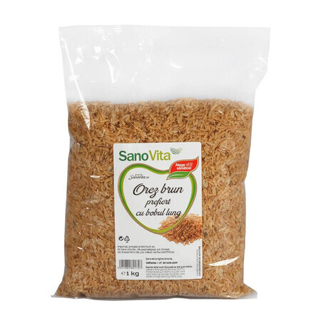 Riso integrale precotto, 1 kg, Sanovita