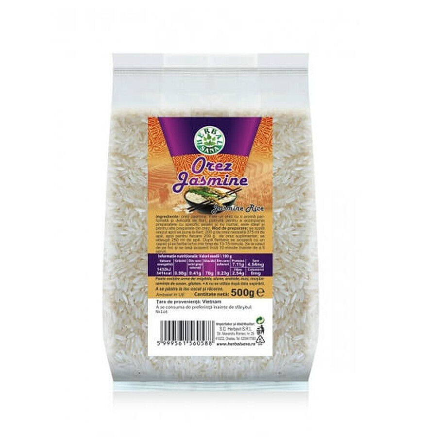 Riso al gelsomino, 500 gr, Herbal Sana