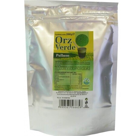 Green barley powder, 200 gr, Herbal Sana