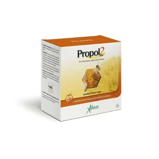 Aboca Propol 2 EMF 20 tabletki ulegające rozpadowi w jamie ustnej z miodem i cytrusami