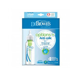 Lot de 3 flacons à col étroit en PP, 250ml, Dr Browns