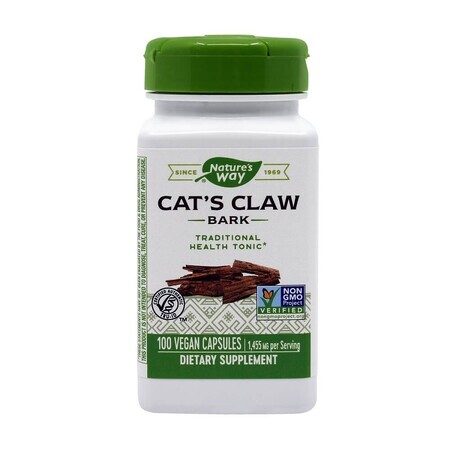 Uña de Gato 485mg Nature's Way, 100 cápsulas, Secom